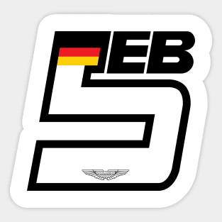 Sebastian Vettel 5 Sticker